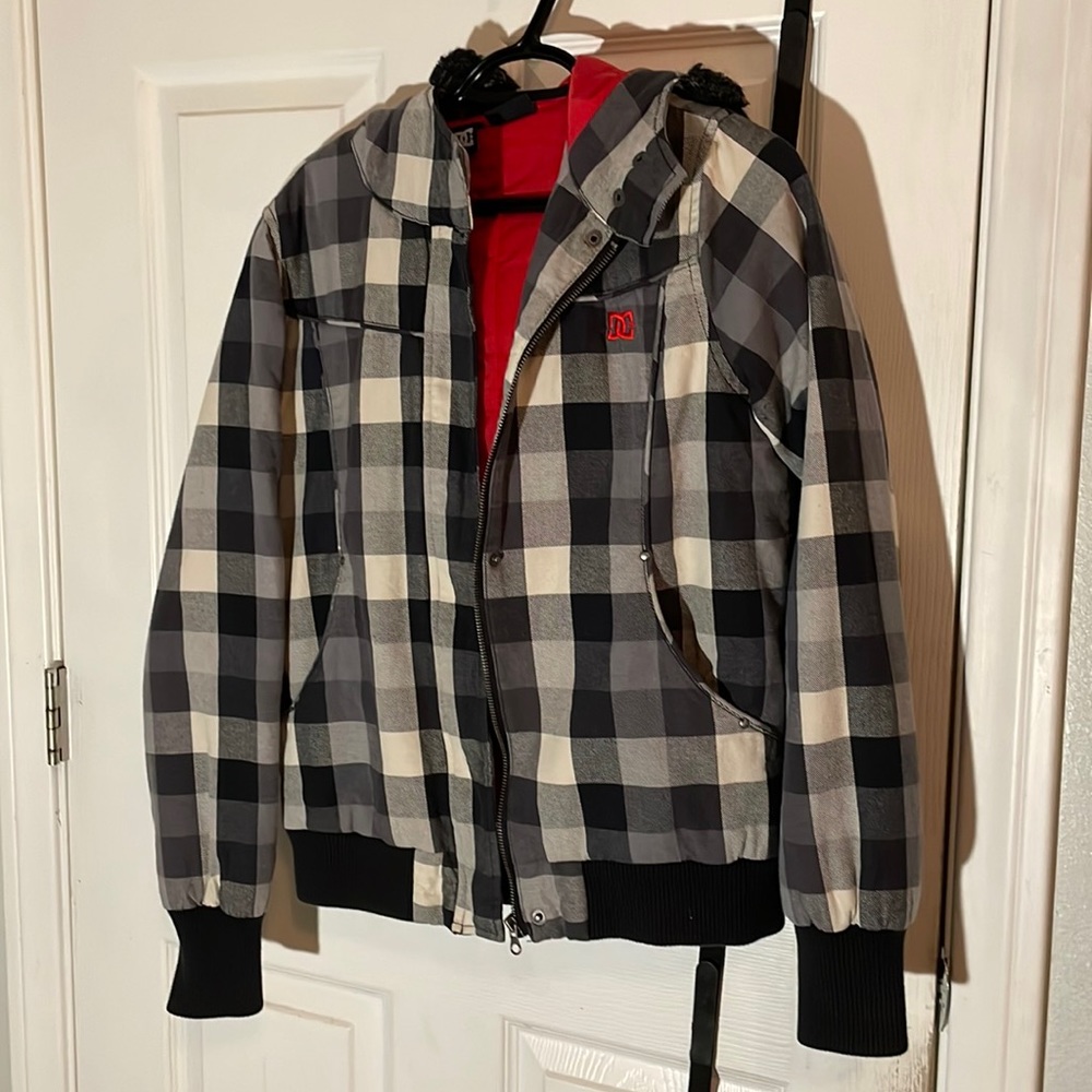 DC heavy plaid jacket